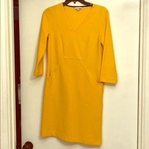 Boden dress, yellow